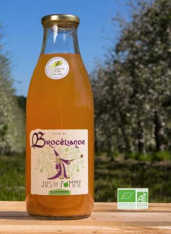 Jus de pommes de Brocliande - 1L