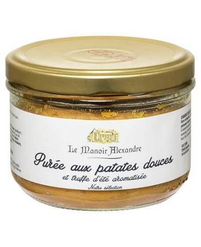 Pure aux patates douces et aux truffes d't