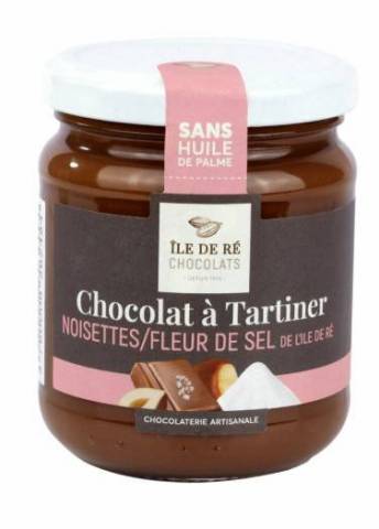 Chocolat  tartiner Noisettes et fleur de sel - 250g