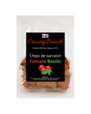 Chips de sarrasin - Tomate Basilic 100g