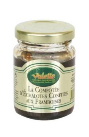 Echalottes confits aux framboises - 90g