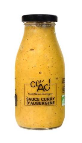 Sauce Clac - Curry d'Aubergine - 25cL