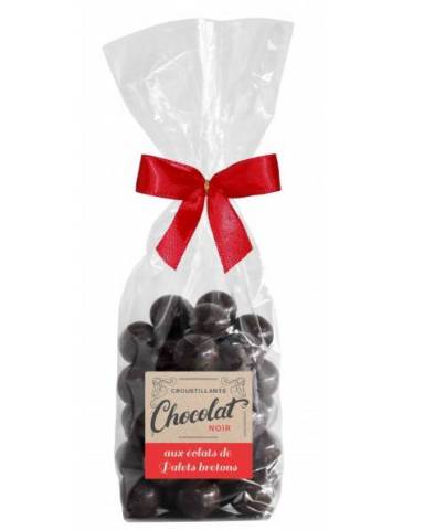 Sachet de Billes croustillantes au Chocolat Noir - Eclats de palet breton